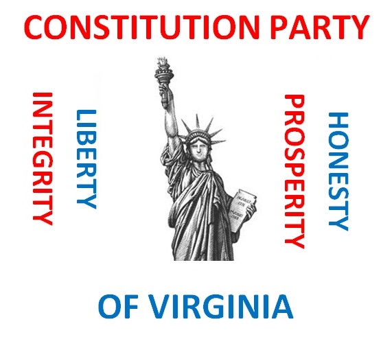 Constitution Party of Virginia Statue of
                      Liberty Logo